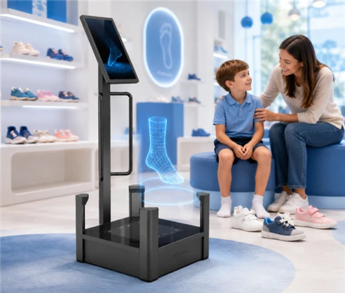 Igra-Spreminjanje 3D-skenerja stopal, izdelanega za znamke otroške obutve: Kako 3D-skener pomaga ...